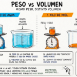 ¿Sabes qué es el peso específico?