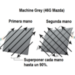 Mazda 46G, uno de los colores más complejos del repintado automotriz.